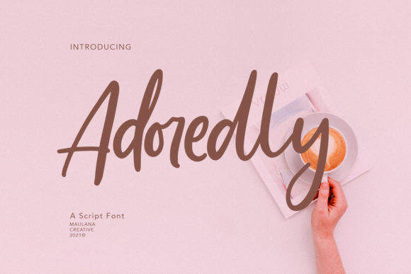 Adoredly Script: A Versatile Handwritten Font for Digital Campaigns