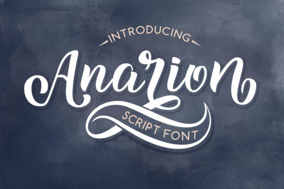 Anarion Script for Web Design