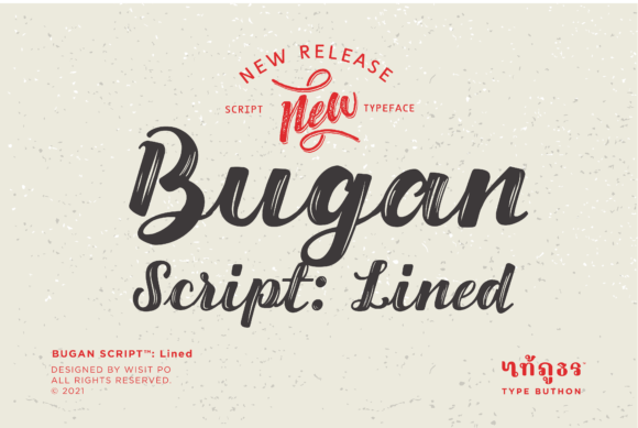 Bugan Script: A Dynamic Handwritten Font for Craft Creations