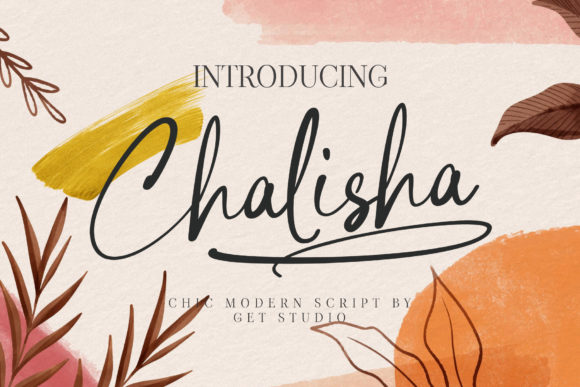 Chalisha Script: A Delicate Handwritten Font for Creative Makers