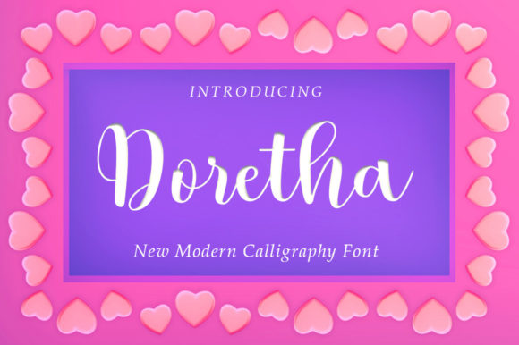 Doretha Script: A Luxurious Touch for Editorial Design