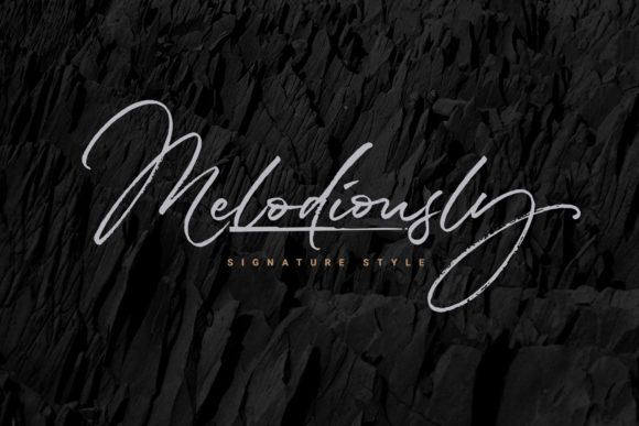 Enhance Your Editorial Design with Melodiously Script