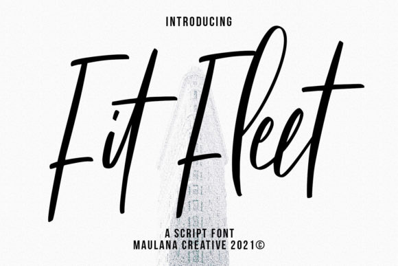 Fit Fleet Script: A Refreshing Script Font for Modern Branding