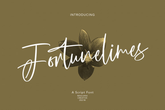 Fortunelimes Script for Branding That Feels Effortless
