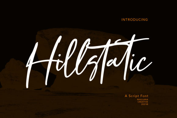 Hillstatic Script: A Stylish Font for Modern Branding
