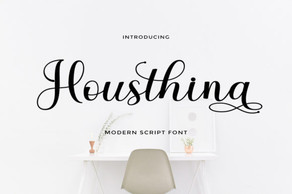 Housthina Script: A Designer’s Take on Exquisite Typography