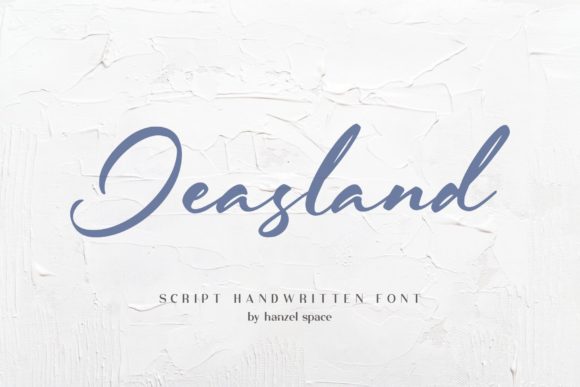 Jeasland Script for Web Design: A Delicate Display Font