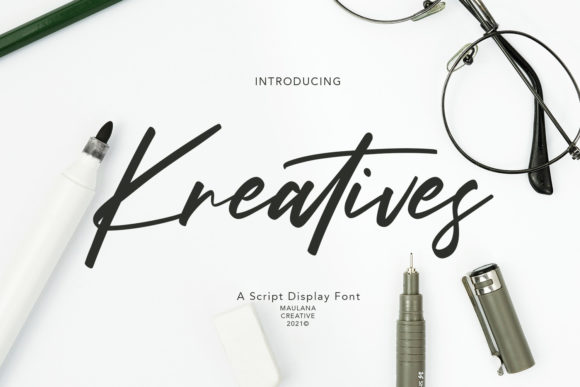 Kreatives Script: A Luxurious Font for Branding Projects