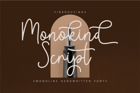 Monokind Script: A Handwritten Font for Modern Web Design