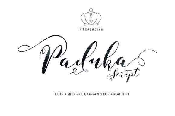 Paduka Script: A Refined Font for Handmade Creations