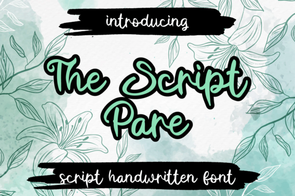 The Script Pare: A Handwritten Font That Elevates Editorial Design
